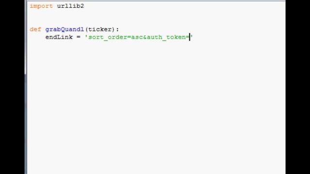 Connecting with Quandl for Annual earnings data - Programming and Fundamental Investing Part 11 смотреть онлайн