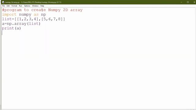Working with Numpy Two Dimensional Array in Python |Numpy Tutorial# Computer science| IP|11th |12th смотреть онлайн