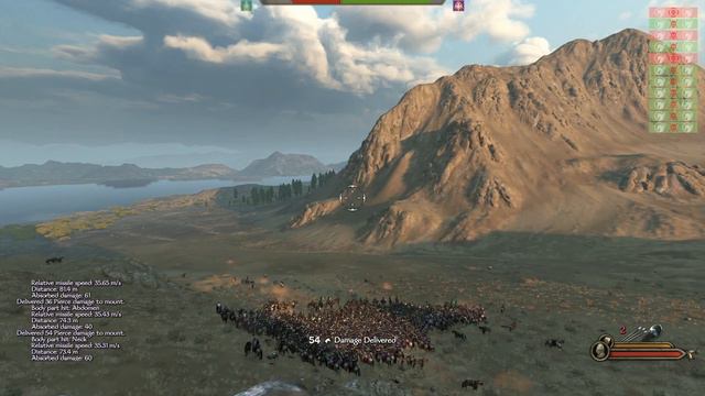 Mount & Blade II: Bannerlord | 300 Imperial Elite Cataphract vs 300 Khuzait Heavy Lancer | смотреть онлайн