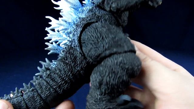 SH MonsterArts Godzilla Heat Ray Version - 2001 GMK Bandai Tamashii Nations Kaiju Figure Review