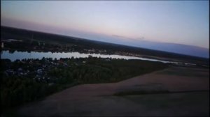 Впадение реки Волхов в Ладожское озеро!