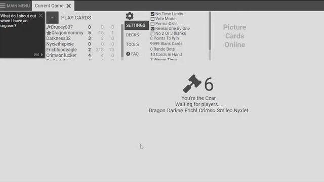 (Cards Against Humanity w/ Friends) Cards of Chaos 1 смотреть онлайн
