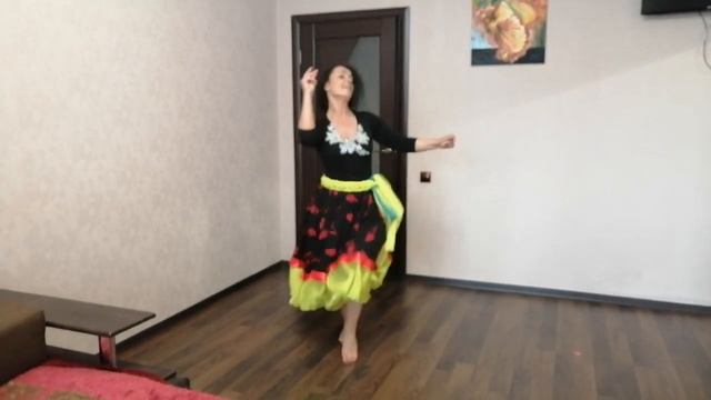 Balkan dance - Танец венгерских цыган от Наталии Кулишенко. Обучающее видео. смотреть онлайн