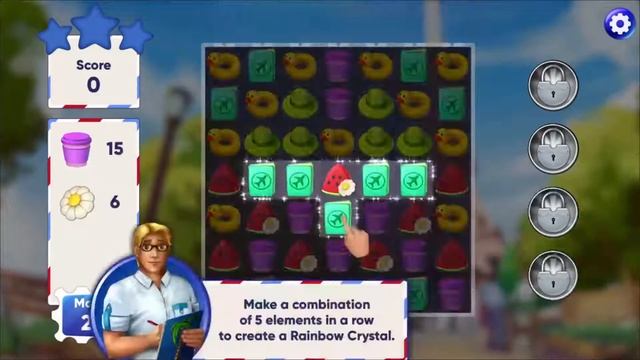 Bon Voyage - Match 3 Game (Gameplay Android) смотреть онлайн