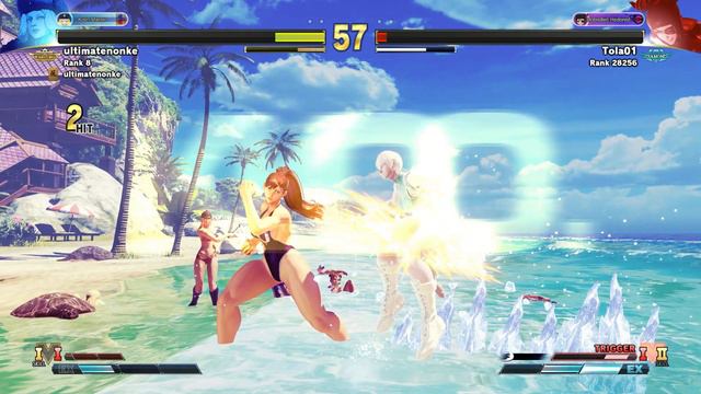 Street Fighter V Juri VS Chunli(Kolin), Swap Mod ChunLi Battle Swimwear смотреть онлайн