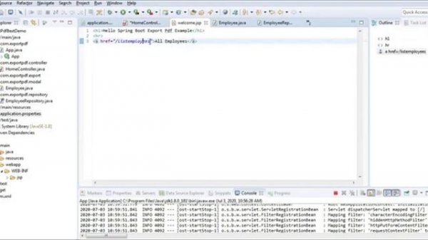 Spring Boot Pdf Generation Example | How To Export Data to Pdf in Java | Export Data to Pdf