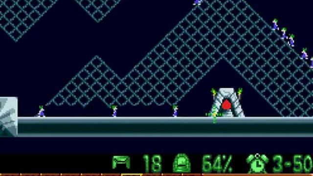 Lemmings - Fun Levels 1-10 смотреть онлайн