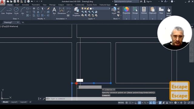 CURSO AUTOCAD 2020 - 2° AULA | DESENHANDO PLANTA BAIXA смотреть онлайн