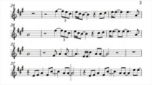 Have You Ever Seen The Rain Alto Sax Sheet Music Backing Track Play Along Partitura