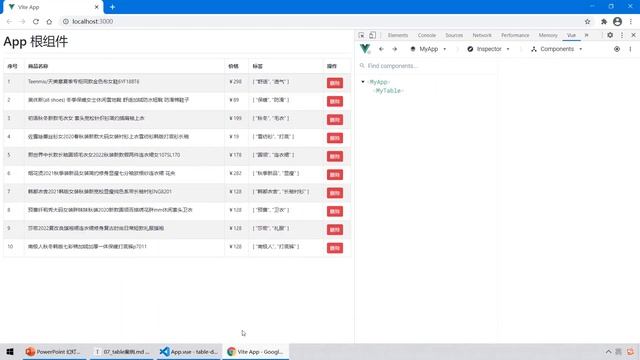 【黑马程序员】前端Vue2+Vue3全套教程-Vue3-Day7-29-Table案例-实现删除商品的功能 смотреть онлайн
