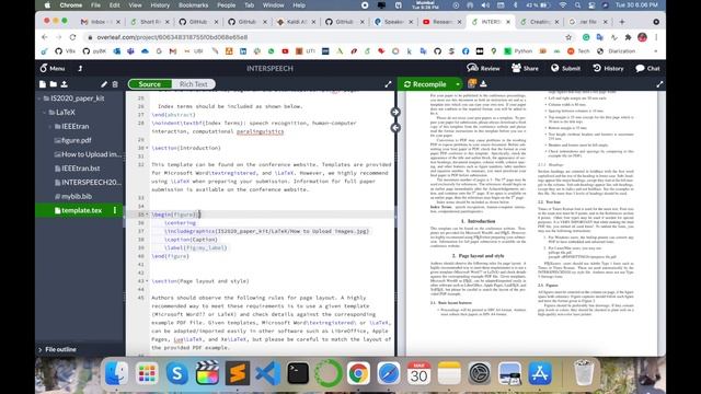 How to Upload Images on Overleaf смотреть онлайн