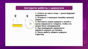 Математика. 4 класс. Окружность и круг /15.03.2021/