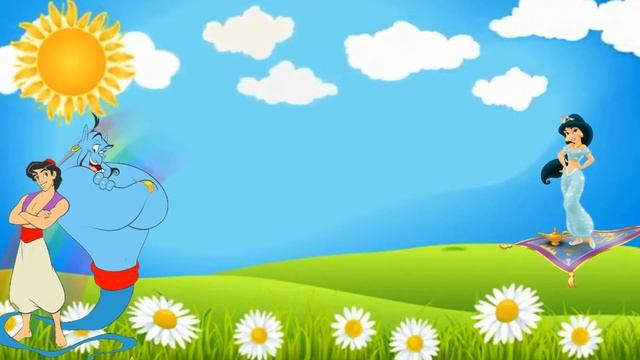 Детский футаж. Алладин