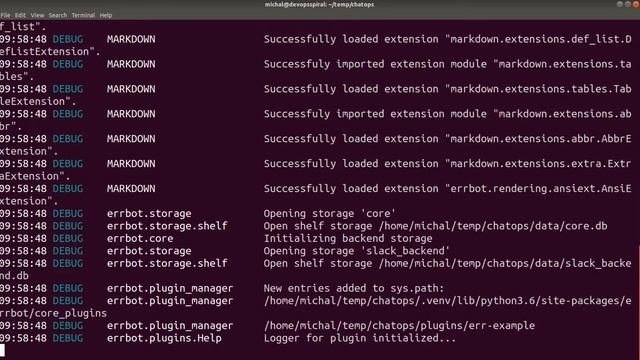 Introduction to ChatOps. Errbot + Slack integration. смотреть онлайн