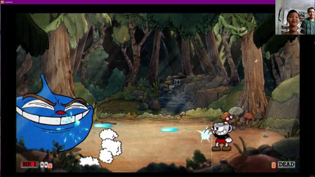 Cuphead с читами Попытка прохождения #1 часть 3 смотреть онлайн