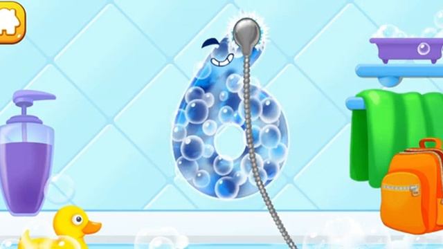 учимся считать цифра 6 смотреть онлайн