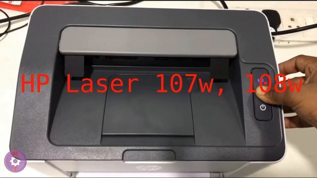 Как узнать Wifi Direct пароль и IP адрес HP Laser 107w 108w смотреть онлайн