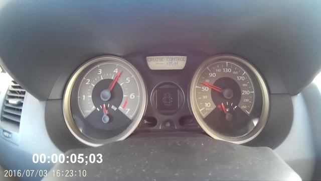 renault megane II 1.6 16v gyorsulás acceleration смотреть онлайн