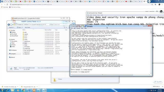 Install MOD SECURITY for APACHE XAMPP смотреть онлайн