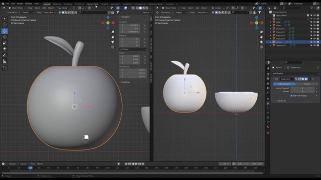 3D Orange Fruit in Blender - Beginner | CGNTM смотреть онлайн