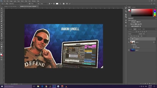 HUR MAN GÖR EN THUMBNAIL! [Photoshop Tutorial] 2017 смотреть онлайн