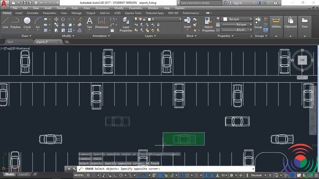 Autodesk AutoCAD: How to use Erase or Delete Command in Autodesk AutoCAD смотреть онлайн