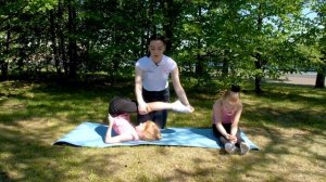 Урок №41 | Общая физическая подготовка для детей 3-5 лет. Художественная гимнастика.