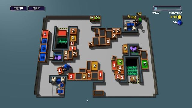 Storage Inc 2 - Level 53 - Two Player Mode on Master Difficulty - Perfect смотреть онлайн