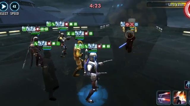 Bossk, Boba, Jango, Greef, Mando vs LV solo cleanup смотреть онлайн