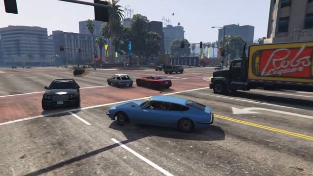 просто падения с моста в Gta 5 смотреть онлайн