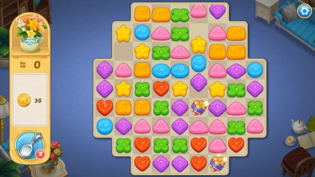 Matchington Mansion #3 Сокровище из Сундука! (уровни 14-21) Прохождение игры Let's Play смотреть онлайн