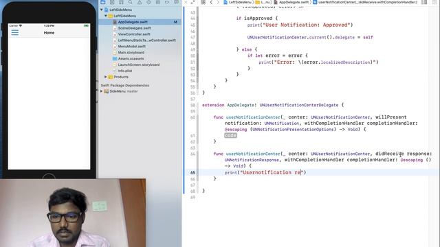 Simulate APNS push notification on Simulator iOS 13.5 | Xcode 11.5 & above | Swift 5 | KtrKathir смотреть онлайн