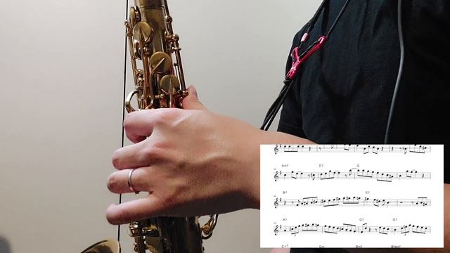 【Candy】Alto Saxophone Standard Jazz Improvisation смотреть онлайн