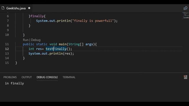 how to stop finally block execution in java ? Interview Question - discussion with Geek Ishu смотреть онлайн