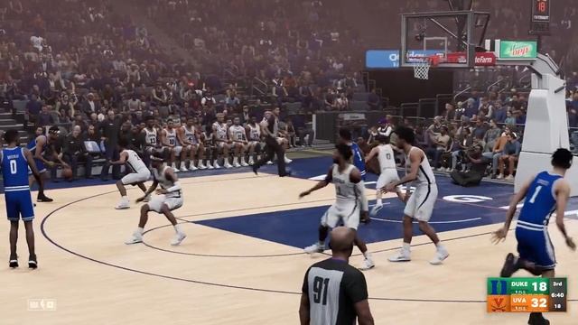 Duke vs Virginia - College Basketball 2/11/2023 Full NCAA Game Highlights - NBA 2K23 Sim смотреть онлайн
