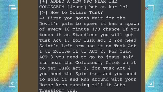 A Universal Time - How To get Tusk Act 1, 2, 3, and 4 - AUT - How to get Tusk Act 1 2 3 4 смотреть онлайн