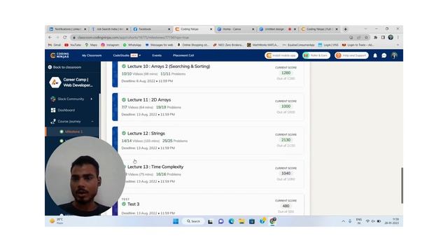 Java full Stack frontend and backend development course || Pay after placement || coding ninjas || смотреть онлайн