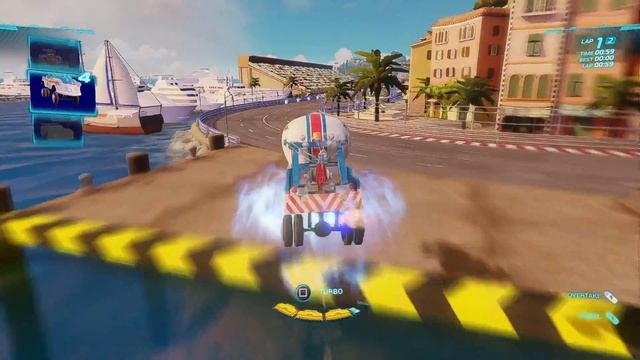 Cars 2 The Video Game | Mater The Greater - Race Mode | Harbor Sprint 2 Laps смотреть онлайн