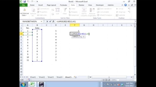 Automatic Sorting in Excel (lesson-3) смотреть онлайн