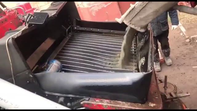 Прокачка бетона через насос смотреть онлайн