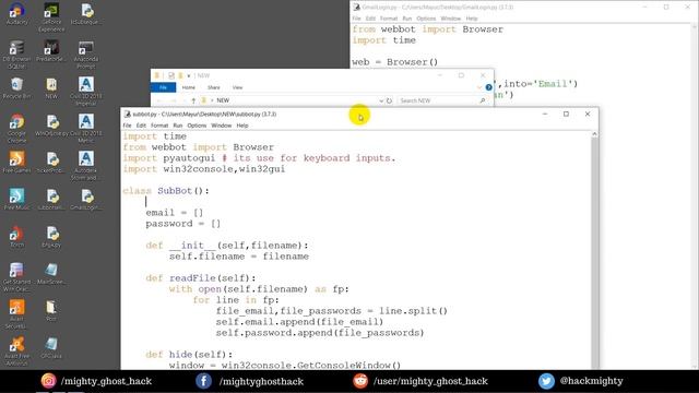 Youtube SubBot PART #2 | #SubBot Python Script | WebBot Python Module Intro смотреть онлайн