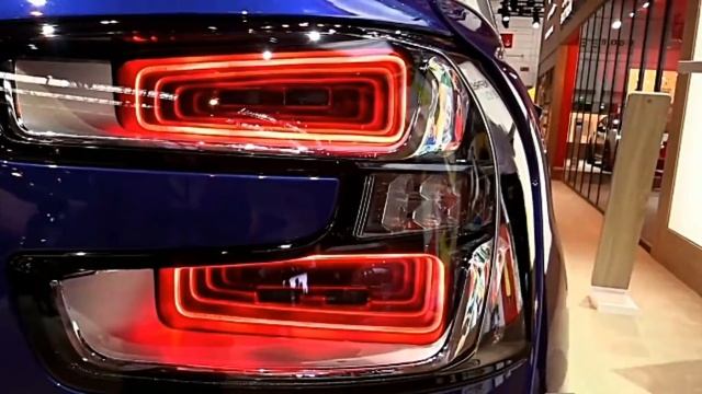 2018 Citroen C4 Picasso Blue Preview смотреть онлайн