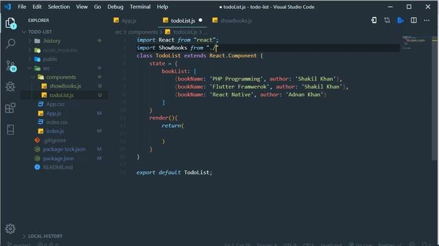 ReactJS Tutorial (20) Todo list Show Todos [Urdu/Hindi] смотреть онлайн
