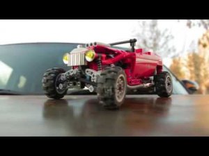 Red fury Lego Technic MOC PF (with instruction)