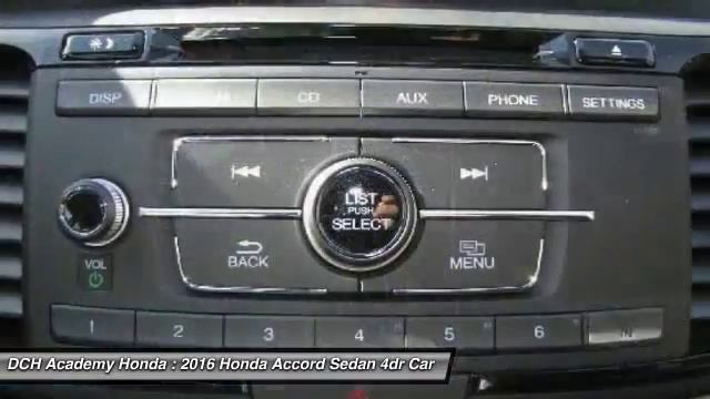 2016 Honda Accord Sedan AH61642 смотреть онлайн