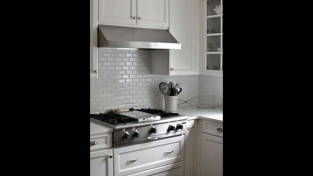 Плитка Белая Плитка на кухне смотреть онлайн