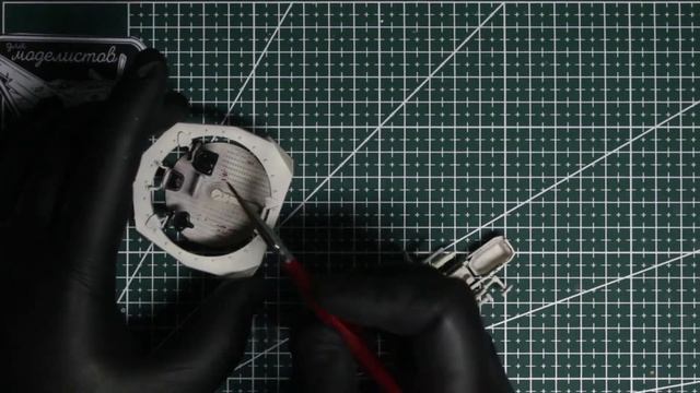 Сборка модели танка PZ4 от компании "Звезда" в масштабе 1/35 часть 6 смотреть онлайн