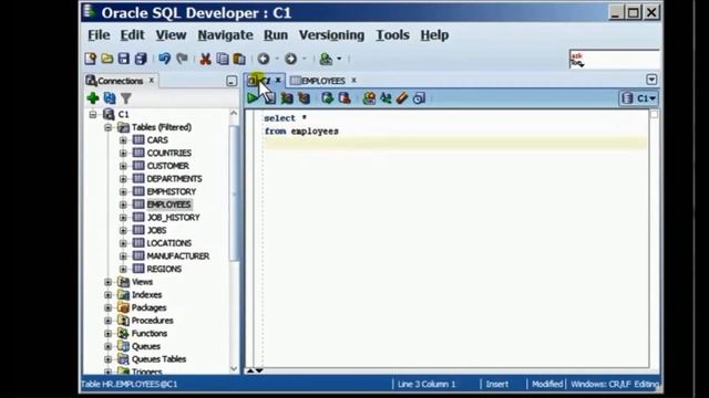 WHERE clause part 1 Querying data Oracle SQL смотреть онлайн