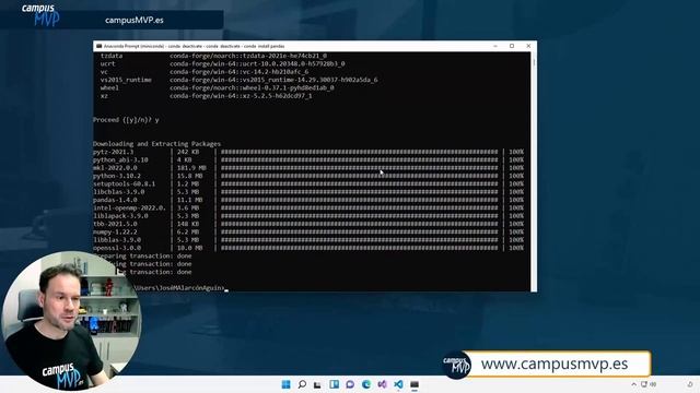 TUTORIAL: ? entornos de trabajo aislados ? (con conda) смотреть онлайн