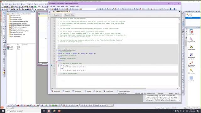 User-Defined Fitting Functions Webinar смотреть онлайн